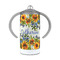 Sunflowers 12 oz Stainless Steel Sippy Cups - FRONT