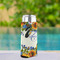 Sunflowers Can Cooler - Tall 12oz - In Context