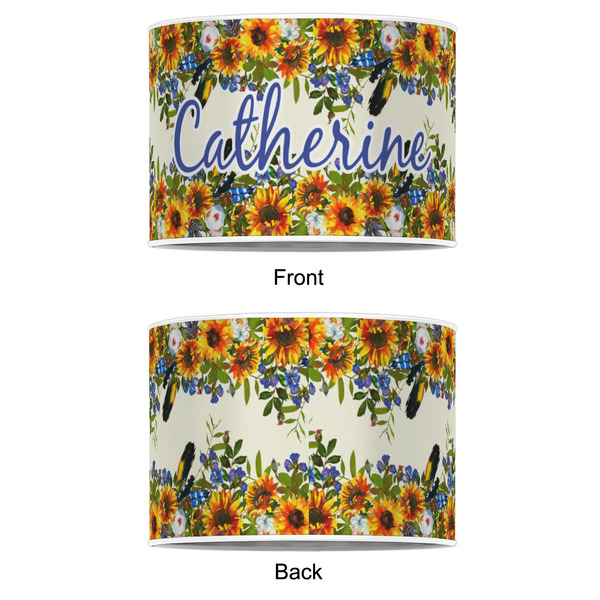 Sunflowers 16" Drum Lampshade - APPROVAL (Poly Film)