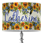 Sunflowers Drum Lamp Shade (Personalized)