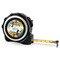 Sunflowers 16 Foot Black & Silver Tape Measures - Front