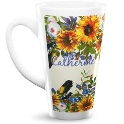 Sunflowers 16 Oz Latte Mug (Personalized)