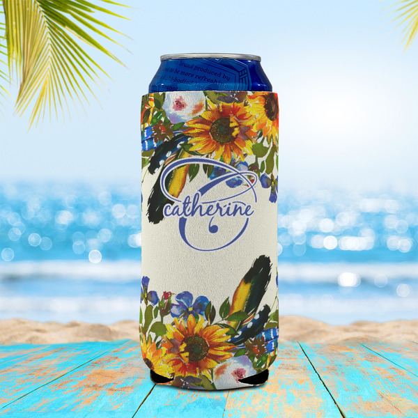 Sunflowers 16oz Can Sleeve - LIFESTYLE
