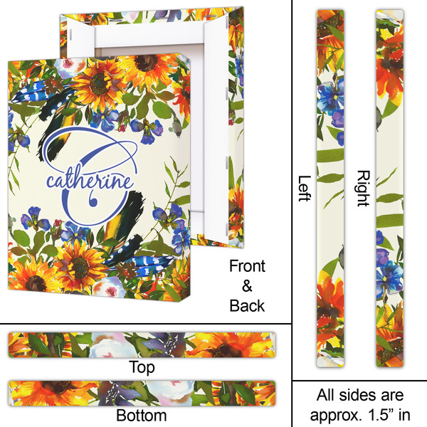 Sunflowers 16x20 - Canvas Print - Approval