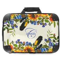 Sunflowers Hard Shell Briefcase - 18" (Personalized)