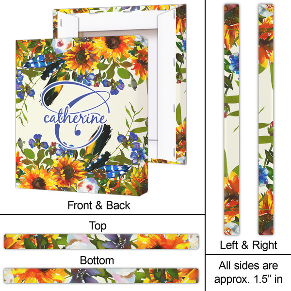 Sunflowers 20x24 - Canvas Print - Approval