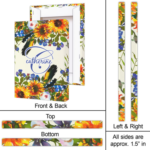 Sunflowers 20x30 - Canvas Print - Approval