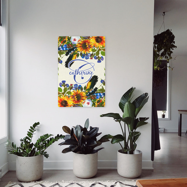 Sunflowers 20x30 - Canvas Print - In Context