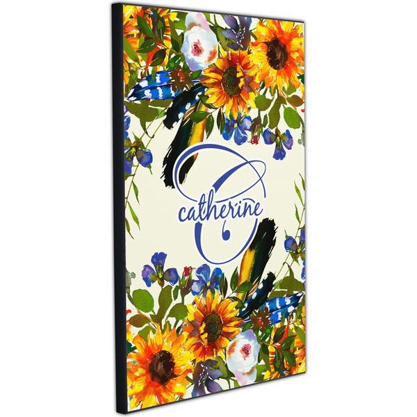 Sunflowers 20x30 Wood Print - Angle View