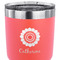 Sunflowers 30 oz Stainless Steel Ringneck Tumbler - Coral - CLOSE UP