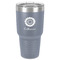 Sunflowers 30 oz Stainless Steel Ringneck Tumbler - Grey - Front