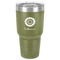 Sunflowers 30 oz Stainless Steel Tumbler - Olive - Single-Sided (Personalized)
