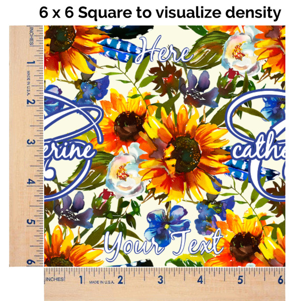 Sunflowers 6x6 Swatch of Fabric