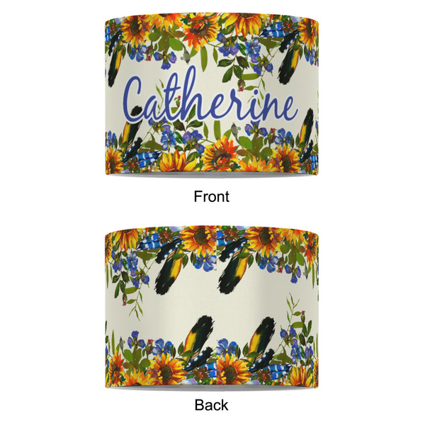 Sunflowers 8" Drum Lampshade - APPROVAL (Fabric)