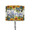 Sunflowers 8" Drum Lampshade - ON STAND (Fabric)