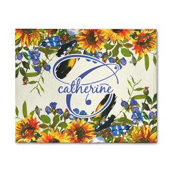 Sunflowers 8' x 10' Indoor Area Rug (Personalized)