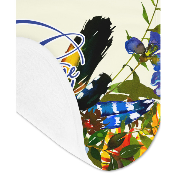 Sunflowers Baby Bib - AFT detail