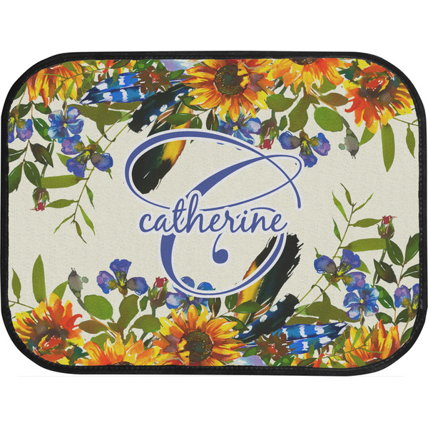 Sunflowers Back Seat Car Mat