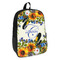 Sunflowers Backpack - angled view