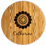Sunflowers Bamboo Cutting Board (Personalized)