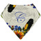 Sunflowers Bandana Bib (Personalized)