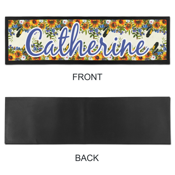 Sunflowers Bar Mat - Large - APPROVAL