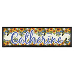 Sunflowers Bar Mat - Large (Personalized)
