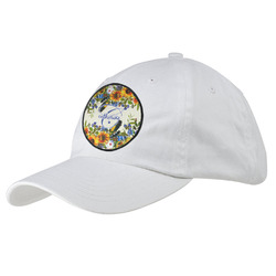Sunflowers Baseball Cap - White (Personalized)