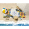 Sunflowers Beach Towel Lifestyle