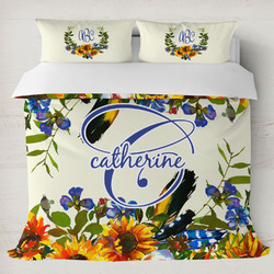 Sunflowers Duvet Cover Set - King (Personalized)