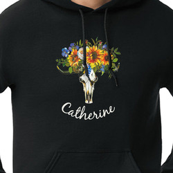 Sunflowers Hoodie - Black - 3XL (Personalized)