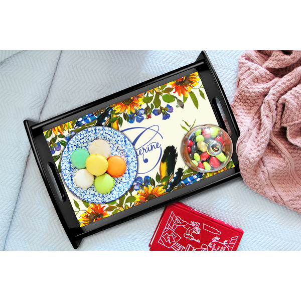Sunflowers Black Tray - Lifestyle (UPDATED)