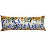 Sunflowers Body Pillow Case (Personalized)