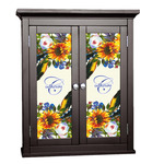 Sunflowers Cabinet Decal - Small (Personalized)