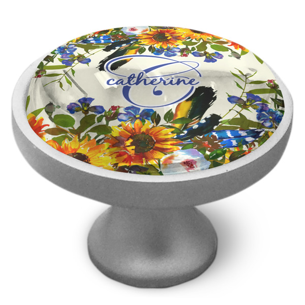 Custom Sunflowers Cabinet Knob (Personalized)