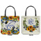 Sunflowers Canvas Tote - Front and Back