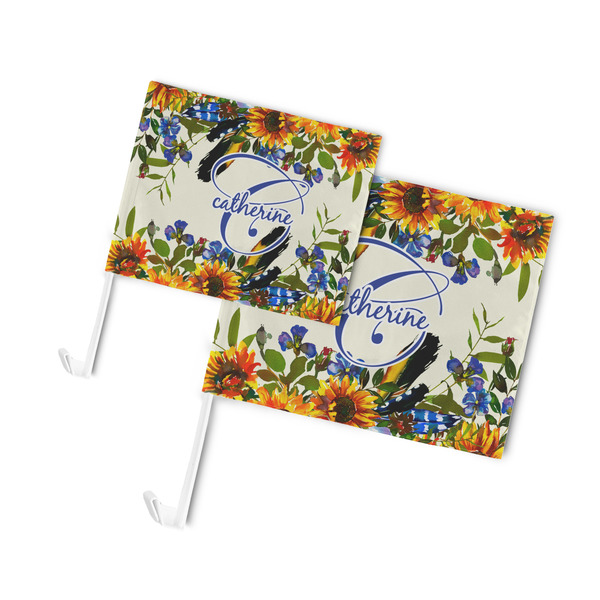 Sunflowers Car Flags - PARENT MAIN (both sizes)