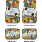 Sunflowers Car Floor Mats Set (2F + 2B)