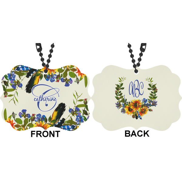 Sunflowers Car Ornament (Approval)