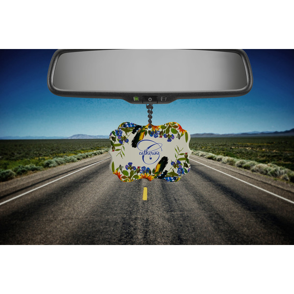 Sunflowers Car Ornament (Road)