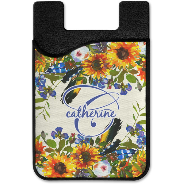 Sunflowers Cell Phone Credit Card Holder