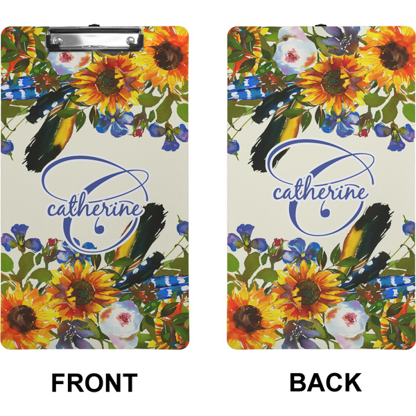 Sunflowers Clipboard (Legal) (Front + Back)