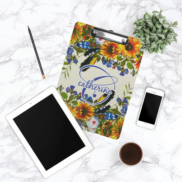 Sunflowers Clipboard - Lifestyle Photo