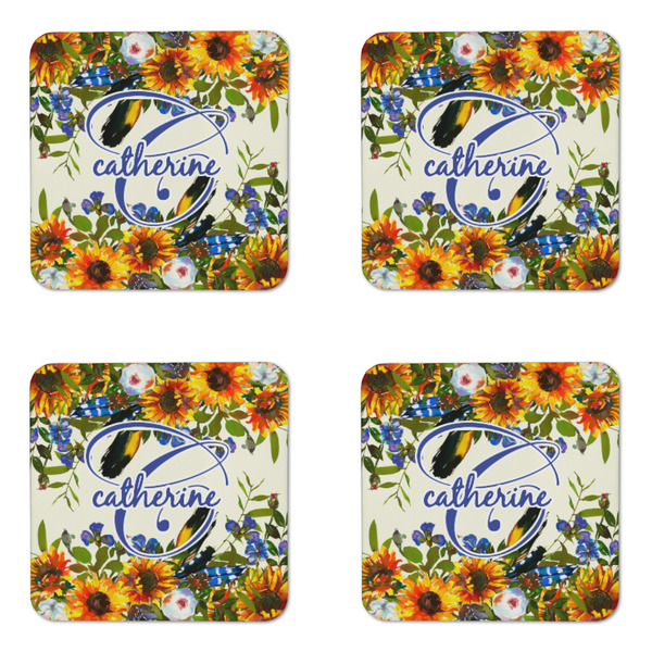 Sunflowers Coaster Set - APPROVAL