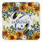 Sunflowers Coaster Set - FRONT (one)