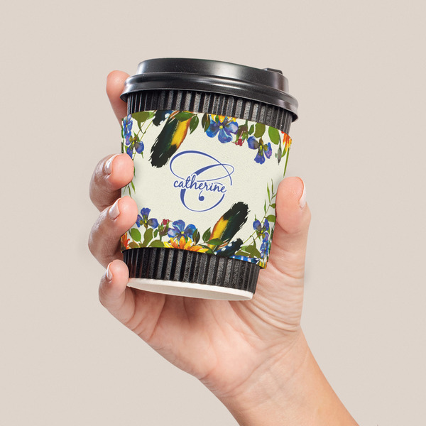 Sunflowers Coffee Cup Sleeve - LIFESTYLE