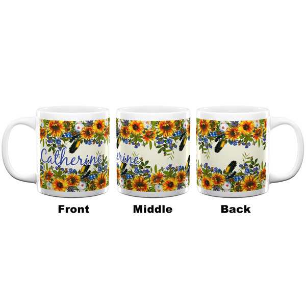 Sunflowers Coffee Mug - 20 oz - White APPROVAL