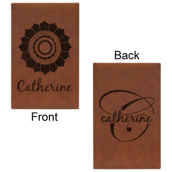 Sunflowers Cognac Leatherette Journal - Double Sided - Apvl