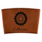 Sunflowers Leatherette Cup Sleeve (Personalized)