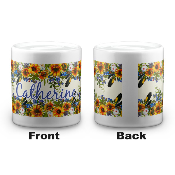 Sunflowers Coin Bank - Apvl